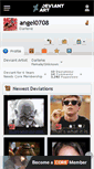 Mobile Screenshot of angel0708.deviantart.com