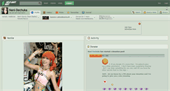 Desktop Screenshot of nani-dechuka.deviantart.com