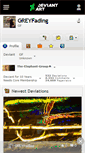 Mobile Screenshot of greyfading.deviantart.com