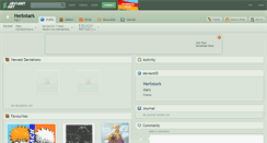 Desktop Screenshot of herbstark.deviantart.com