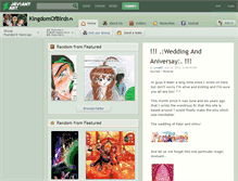 Tablet Screenshot of kingdomofbirds.deviantart.com