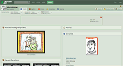 Desktop Screenshot of johnsimcoe.deviantart.com