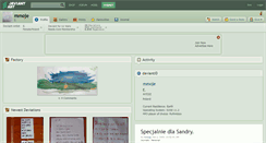 Desktop Screenshot of mmoje.deviantart.com