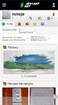 Mobile Screenshot of mmoje.deviantart.com