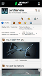 Mobile Screenshot of lordsarvain.deviantart.com
