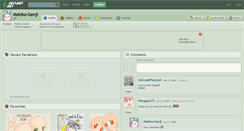 Desktop Screenshot of mekiko-genji.deviantart.com