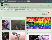 Tablet Screenshot of crenderit.deviantart.com