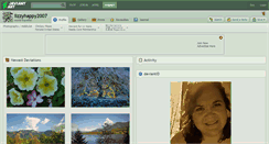 Desktop Screenshot of lizzyhappy2007.deviantart.com