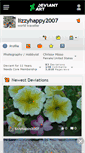 Mobile Screenshot of lizzyhappy2007.deviantart.com