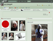 Tablet Screenshot of jace-kobayashi.deviantart.com