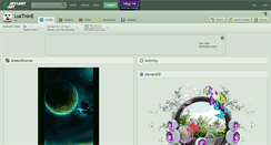 Desktop Screenshot of lustnine.deviantart.com