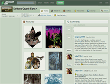 Tablet Screenshot of deltora-quest-fans.deviantart.com