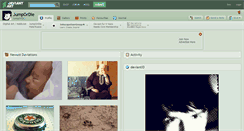 Desktop Screenshot of jumpordie.deviantart.com