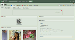 Desktop Screenshot of j0m.deviantart.com