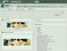 Tablet Screenshot of nhibin.deviantart.com