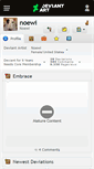 Mobile Screenshot of noewi.deviantart.com