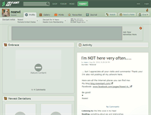 Tablet Screenshot of noewi.deviantart.com