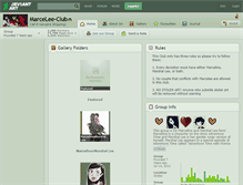 Tablet Screenshot of marcelee-club.deviantart.com