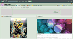 Desktop Screenshot of mandi-chan.deviantart.com