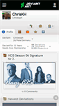 Mobile Screenshot of chriskh.deviantart.com