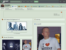 Tablet Screenshot of chriskh.deviantart.com