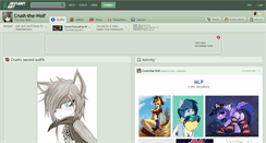 Desktop Screenshot of crush-the-wolf.deviantart.com