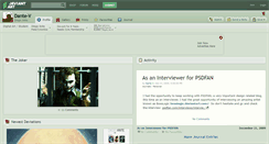 Desktop Screenshot of dante-v.deviantart.com