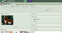 Desktop Screenshot of mikagecookies.deviantart.com