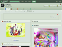 Tablet Screenshot of jieartistic.deviantart.com