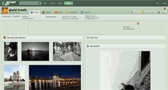 Desktop Screenshot of glacial-breath.deviantart.com