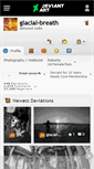 Mobile Screenshot of glacial-breath.deviantart.com