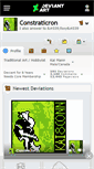 Mobile Screenshot of constraticron.deviantart.com