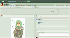 Desktop Screenshot of candle012.deviantart.com