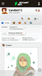 Mobile Screenshot of candle012.deviantart.com