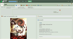 Desktop Screenshot of j-san.deviantart.com