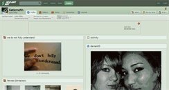 Desktop Screenshot of katiemehh.deviantart.com