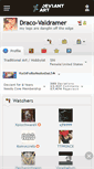 Mobile Screenshot of draco-valdramer.deviantart.com