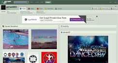 Desktop Screenshot of person0001.deviantart.com
