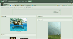 Desktop Screenshot of dylan73.deviantart.com