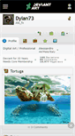 Mobile Screenshot of dylan73.deviantart.com
