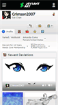 Mobile Screenshot of crimson2007.deviantart.com