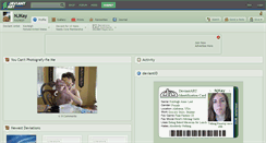 Desktop Screenshot of njkay.deviantart.com