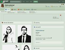 Tablet Screenshot of hitaiwoaisenai.deviantart.com
