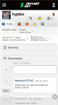 Mobile Screenshot of hyptex.deviantart.com