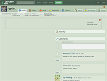 Tablet Screenshot of hyptex.deviantart.com