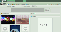 Desktop Screenshot of panibe.deviantart.com