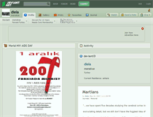 Tablet Screenshot of diela.deviantart.com
