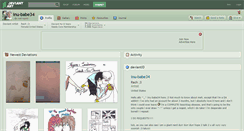 Desktop Screenshot of inu-babe34.deviantart.com