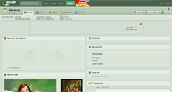 Desktop Screenshot of hinovae.deviantart.com