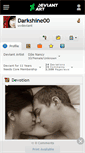 Mobile Screenshot of darkshine00.deviantart.com